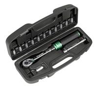 Sealey Premier 14 Piece 1/4" Drive Torque Wrench and Socket Set 1/4" 5Nm - 25Nm