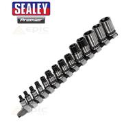 Sealey TRX-Star Socket Set 14pc 1/4", 3/8" & 1/2"Sq Drive E4-E24