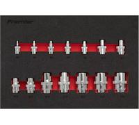 Sealey Premier 14 Piece Mixed Drive E-Torx Socket Set E4 - E24 in EVA AK61807