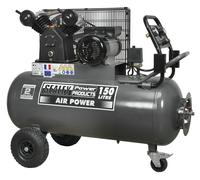 Sealey Premier 150L Belt Drive Air Compressor with Front Control Panel 3hp SAC3153B