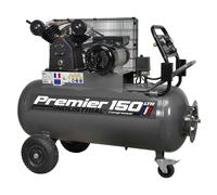 Sealey Premier 150L Belt Drive Air Compressor with Front Control Panel 3hp SAC31
