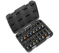 Sealey Premier 16 Piece 1/2" Drive Hex and Torx Impact Socket Bit Set