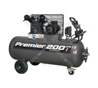 Sealey Premier 200L Belt Drive Air Compressor with Front Control Panel