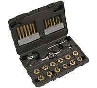 Sealey Premier SAE/Imperial Titanium Coated Hexagonal Tap & Die Set 26pc - AK3026IMP