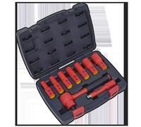 Sealey AK7942 Premier Insulated Socket Set 3/8"Sq Drive 9pc - VDE Approved