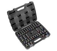 Sealey Premier 36pc 3/8" Sq Drive Impact Socket Set - Colour-Coded - AK5633M