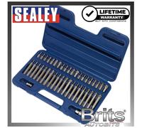 Sealey Premier 42pc TRX-Star/Hex/Spline Bit Set 3/8" & 1/2"Sq Drive - AK219
