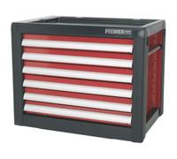 Sealey Topchest 6 Drawer with Ball Bearing Runner Tool Chests Tool Cabinet