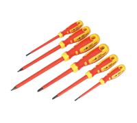Sealey Screwdriver Set 6pc - VDE Approved - AK6130