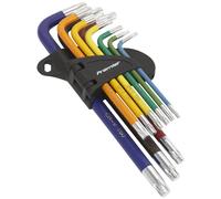 Sealey Premier 9pc Anti-Slip Long TRX-Star* Key Set - AK7193B