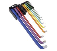 Sealey Premier 9pc Stubby Element Extra-Long Hex Key Set - AK71740