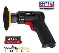 Sealey Air Sander 75mm Mini Orbital Composite Premier Orbital Air Sanders SA721