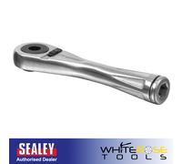 Sealey Premier Bit Driver Micro Ratchet Stainless Steel Screwdriver 1/4" Hex