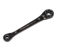 Sealey Premier Black 4-in-1 Reversible Lock-On™ Ratchet Ring Spanner