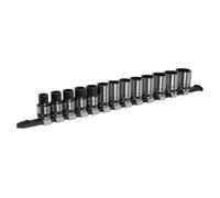 Sealey Socket Set AK7994 13pc 1/2" Sq Drive Metric Hexagon - Black Series