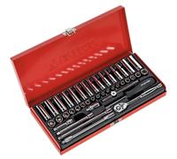 Sealey Premier Deluxe 41 Piece 1/4in Drive WallDrive® MM / SAE Socket Set AK690