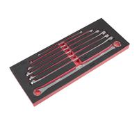 Sealey Premier Extra-Long Double End Ring Spanner Set 7pc AK6311