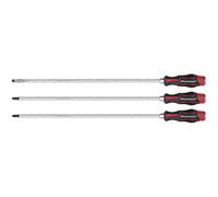 Sealey Premier AK4942 Extra-Long Hammer-Thru Screwdriver Set 450mm 3pc