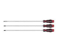 Sealey AK4942 Screwdriver Set 3Pc Hammer-Thru 450Mm