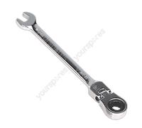 Sealey Premier Flexi-Head Ratchet Combination Spanner 8mm