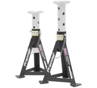 Axle Stands (Pair) 3 Tonne Capacity per Stand - White