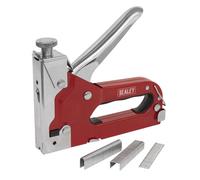 Sealey AK7061 Staple & Brad Nail Gun Heavy-Duty 4-14Mm