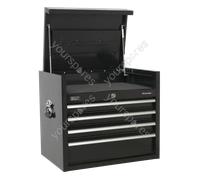 Sealey Premier? Heavy-Duty Topchest 4 Drawer 660mm - Black
