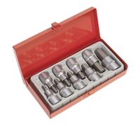 Sealey Hex Socket Bit Set AK620 – 9pc 1/2" Sq Drive