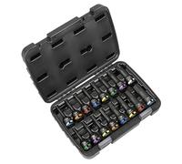 Sealey Premier Hex & TRX-Star* Impact Socket Bit Set 1/2" Sq Drive 16pc - AK56005