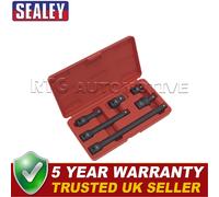 Sealey Premier Impact Adaptor & Extension Bar Set 1/2"Sq Drive 6pc AK5514