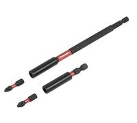 Sealey Premier Impact Grade Power Tool Bit Holder Set 4pc -AK8276