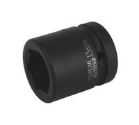 Sealey IS133 Impact Socket 33Mm 1inSq Drive