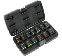 Sealey Impact Socket Set 13pc 1/2"Sq Drive Metric - AK5617M