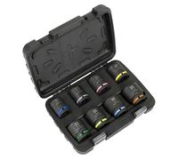 Sealey Premier Impact Socket Set 3/4" Sq Drive 8pc - Colour-Coded - AK8890M