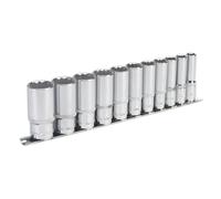 Sealey Premier Imperial Deep Socket Set 3/8"Sq Drive 12-point 11pc AK2673