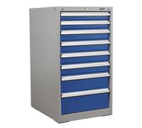 Industrial Cabinet 8 Drawer