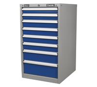 Industrial Cabinet 8 Drawer