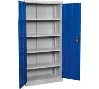 Sealey Industrial Cabinet 4 Shelf 1800mm