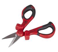 Sealey Premier Insulated Scissors - VDE Approved, Electrician's Scissors, 1000V AC Safe Live Working- AK8526