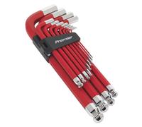 Sealey Hex Key Set AK7187 Jumbo Ball-End 13pc Anti-Slip Metric