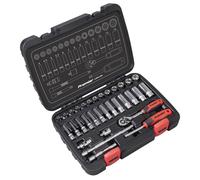 Sealey Premier Lock-On™ Socket Set 1/4"Sq Drive 32pc AK27480