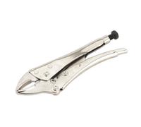 Sealey Premier Locking Pliers Curved Jaws 230mm 0-45mm Capacity