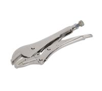 Sealey AK6822 Locking Pliers Straight Jaws 185Mm 0-30Mm Capacity