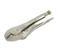 Sealey Locking Pliers Straight Jaws 230mm 0-45mm Capacity
