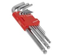 Sealey AK7139 Ball-End Hex Key Set 9Pc Long Metric