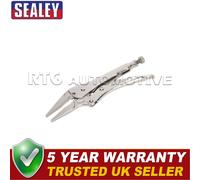 Sealey Premier Long Nose Locking Pliers 210mm 0-60mm Capacity AK6825
