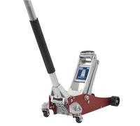 Sealey Premier Low Profile Aluminium Trolley Jack with Rocket Lift 1.5 Tonne