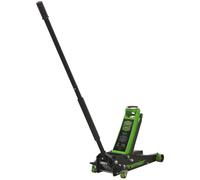Sealey Premier Low Profile Trolley Jack with Rocket Lift 3 Tonne - Green 3040AG