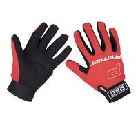 Sealey Premier Mechanics Padded Gloves Red XL