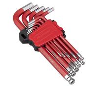 Sealey Premier Metric Long Ball End Hex Key Set 11pc IN STORAGE CASE AK71640